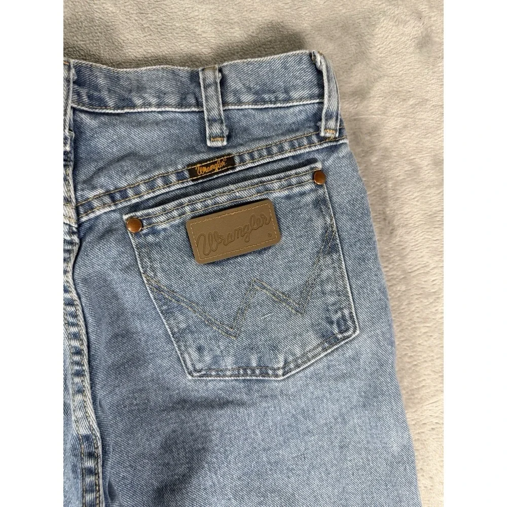 Wrangler Jeans Men's 30x32 Blue Denim Cowboy Cut Western Rodeo 1013MWZ